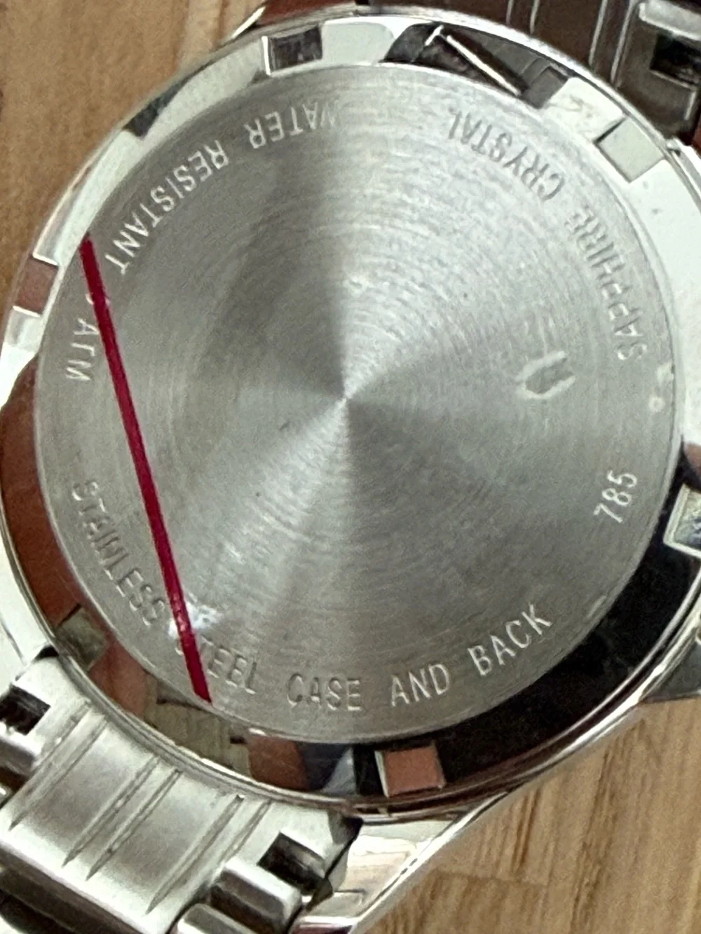 Belair Luxury Designer Watch Stainless Dial Case Black Dial Date Window NWT